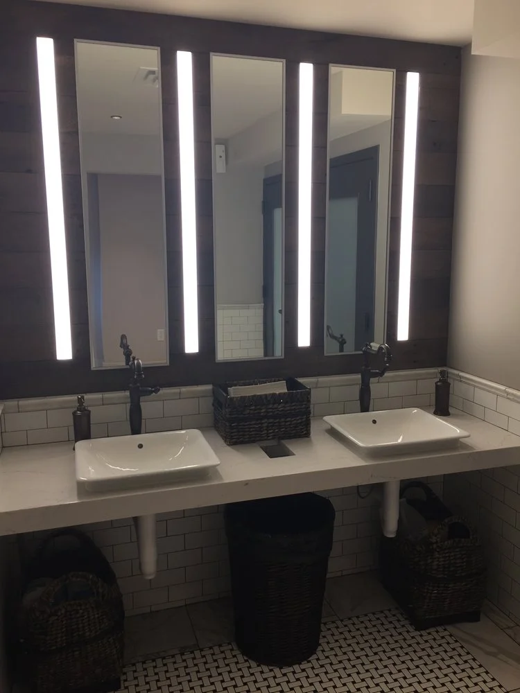 Red Door Grill bathroom sinks